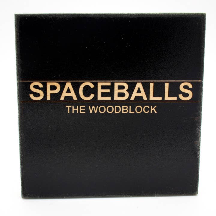 Spaceballs The Woodbdock - Spezialfotodruck aus Holz für den Großhandel von SticksandLasers
