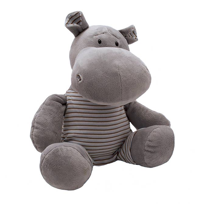 Birchwood Trading - Wholesale Stuffed/Plush Toy - Kids & Baby - 18" Hippo Boy Stuffed Animal