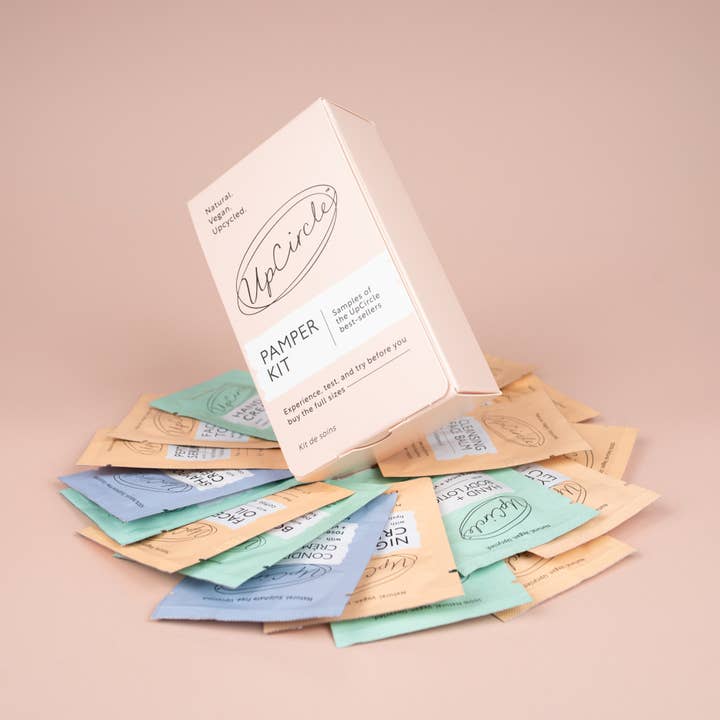 UpCircle USA - Wholesale Facial Care Set/Kit - Pamper Kit - Eco Vegan Gift Set Mother's Day Wedding Favors