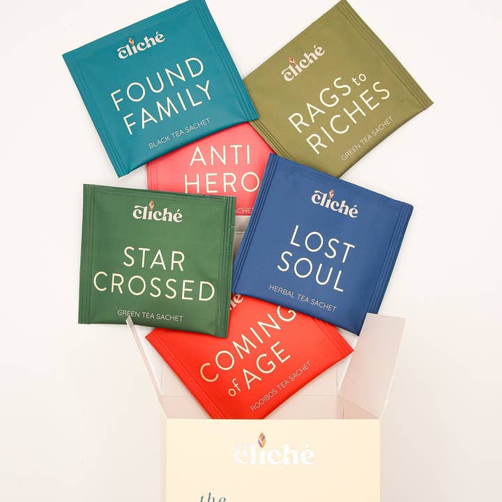 Cliché Teas - Wholesale Tea Bags - Variety Packs Wholesale Sampler (Case of 8)2