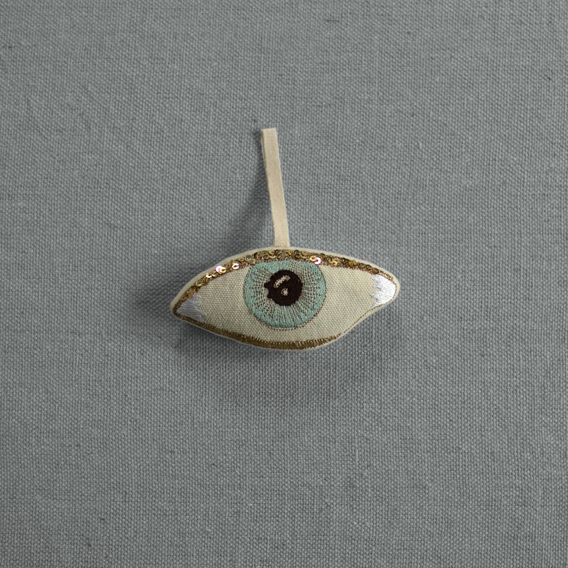 Skippy Cotton - Wholesale Ornament - Evil Eye, Cotton & Lavender stuffed Ornament, Token2
