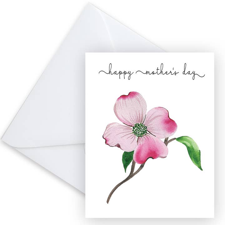 Carte de fête des mères Cornouiller pour la vente par KCM Studio INK