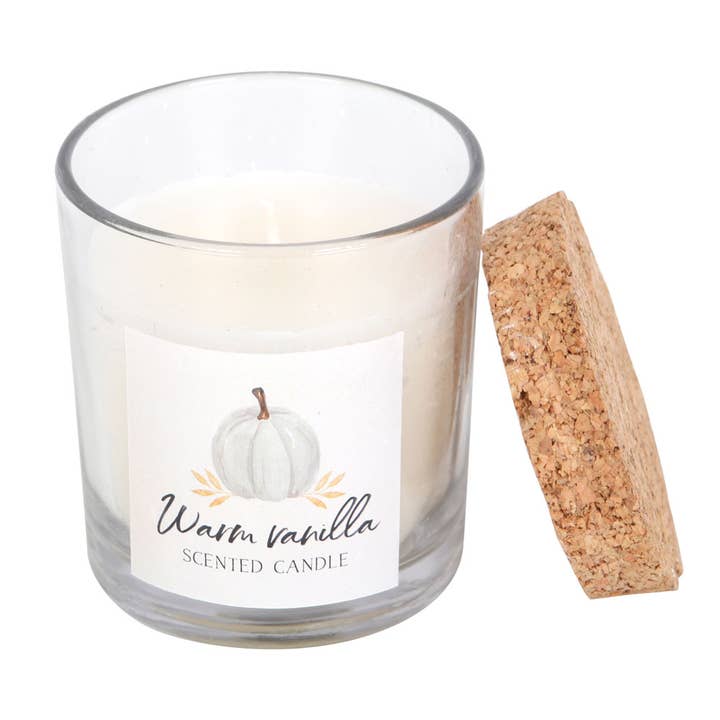 Something Different Wholesale - Wholesale Jar/Filled Candle - Warm Vanilla Fall and Autumn Candle