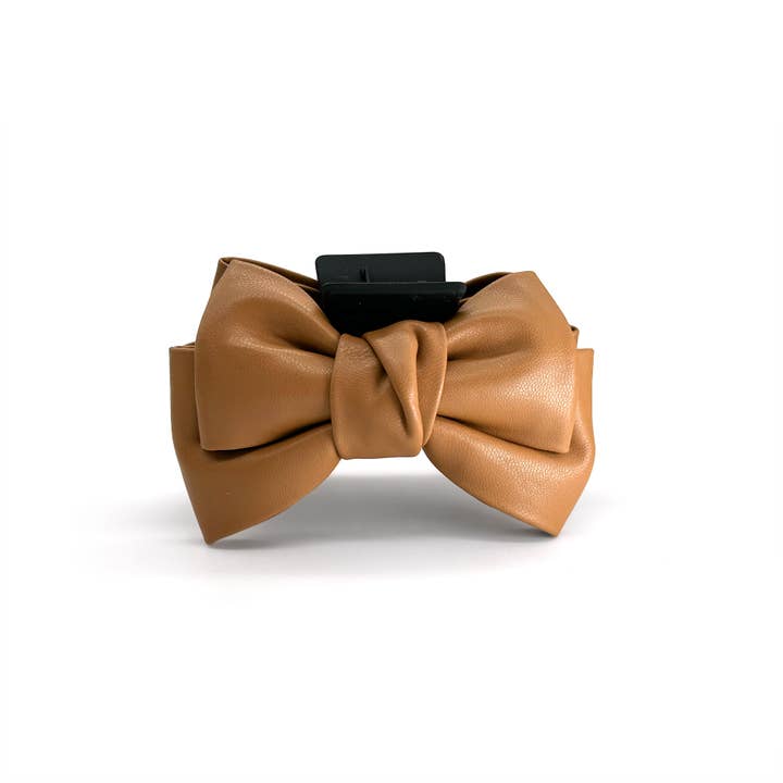 Rainbow Unicorn Birthday Surprise - Wholesale Hair Clip - Women's - Vegan Leather Bow Hair Claw – Chic & Timeless