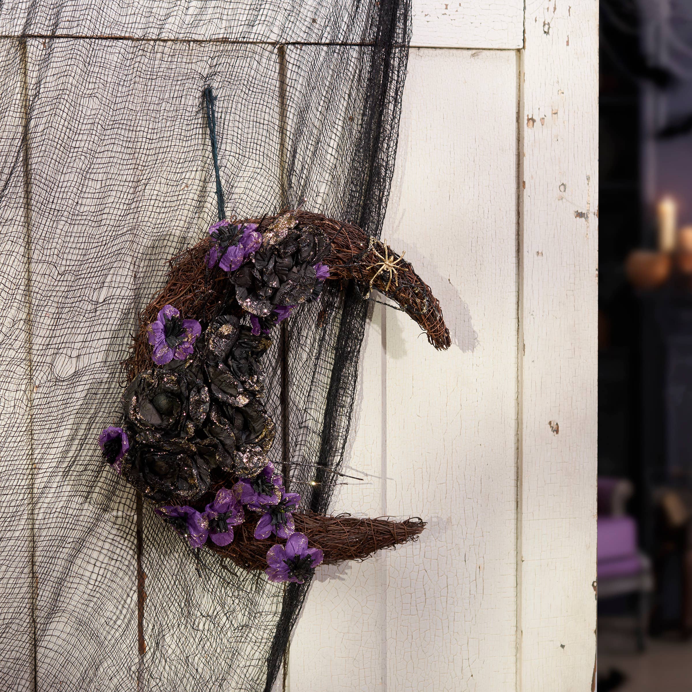 Primitives by Kathy - Wholesale Artificial Flowers - Moody Moon Wreath3