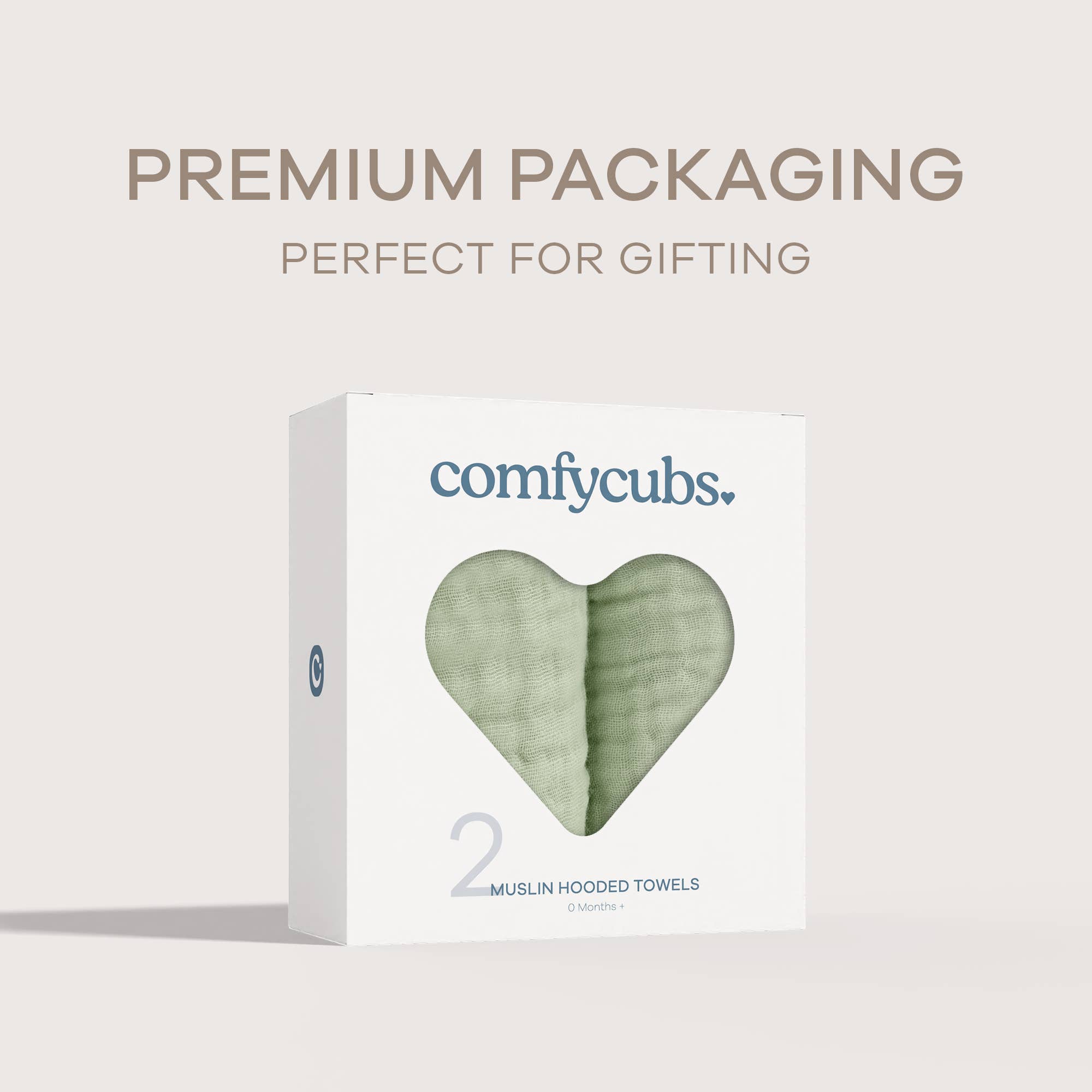 Comfy Cubs - Vendita all'ingrosso Asciugamano con cappuccio - Bambini e neonati - Asciugamano con cappuccio per neonati, 6 strati 100% cotone mussola di Comfy Cubs93