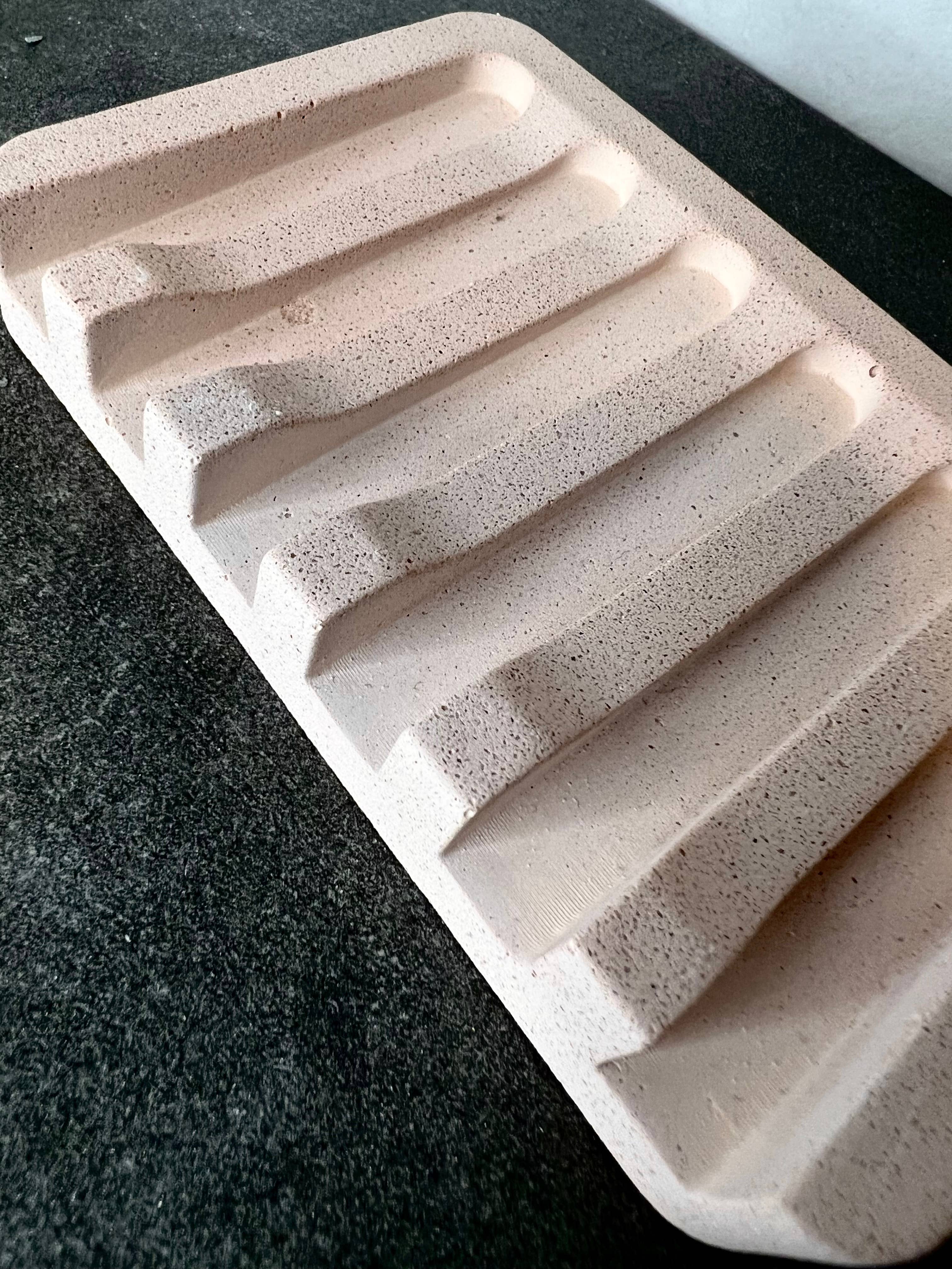 EMB Pretty – Großhandel Badeseifenschale – Grobe Seifenschale, Seifenstange aus Marmor, Badezimmer aus Stein, modern9