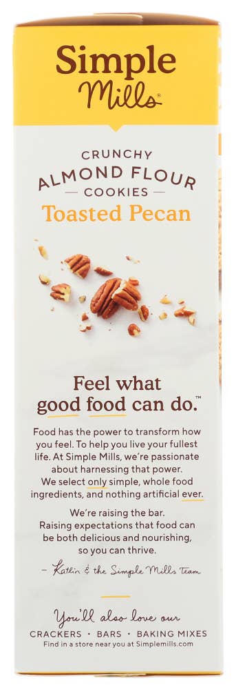 KeHE Distributors, LLC - Vente Biscuits - Biscuits croquants aux pacanes grillées de Simple Mills 5,5 oz2