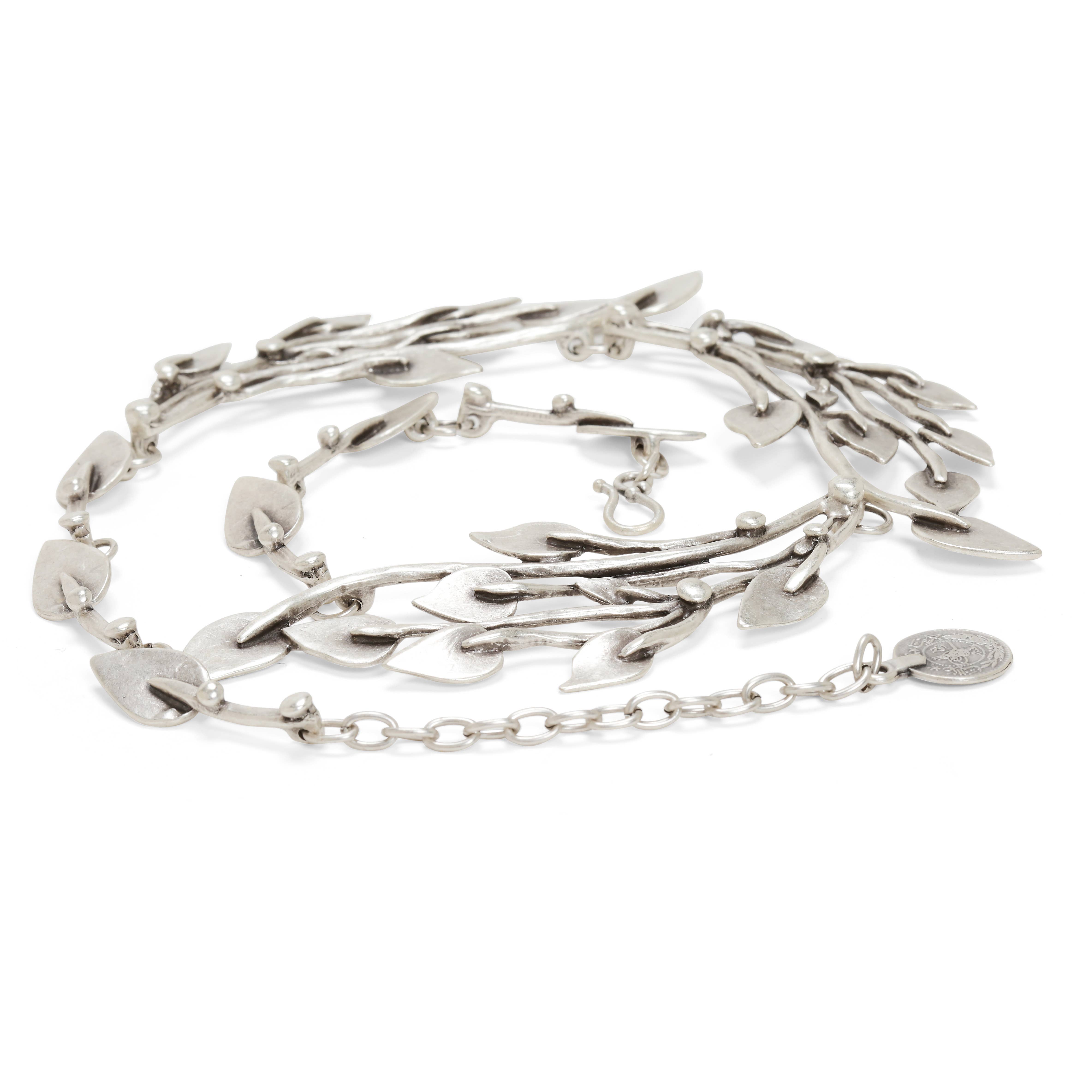 Chanour - Wholesale Link & Chain Necklace - Handmade Pewter Necklace - 043-10434