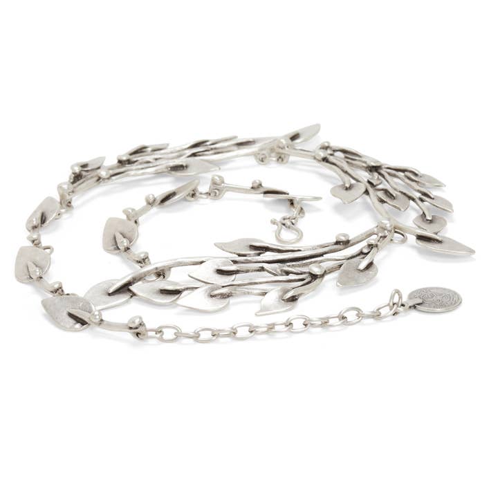 Chanour - Wholesale Link & Chain Necklace - Handmade Pewter Necklace - 043-10434