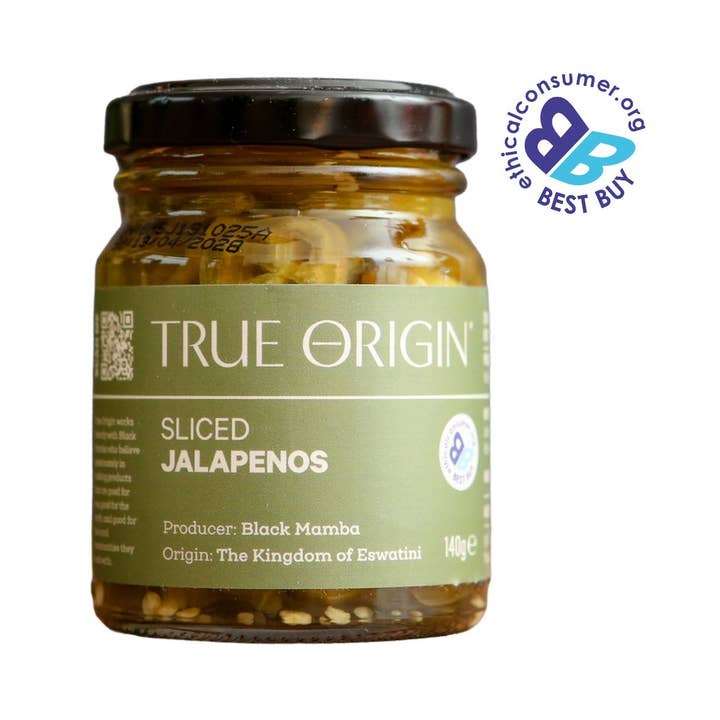 Sliced Jalapenos 140g for wholesale by True Origin Foods