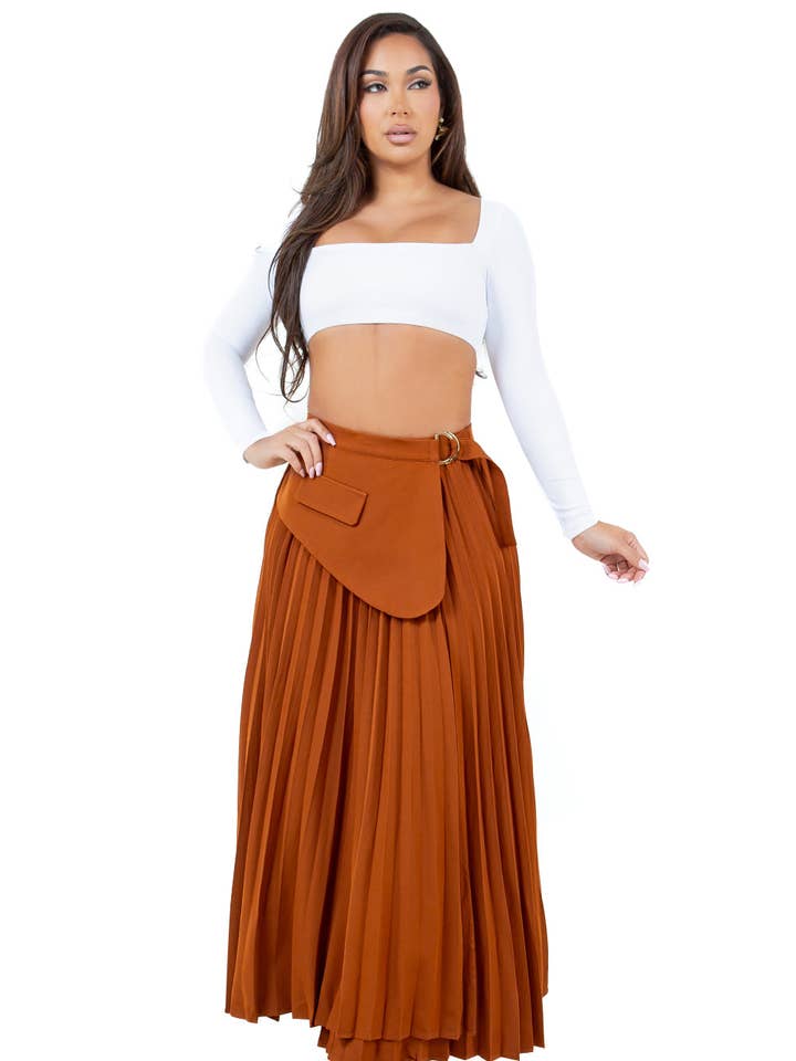 DAMESMODE LANGE MAXIROKKEN voor wholesale door By Claude