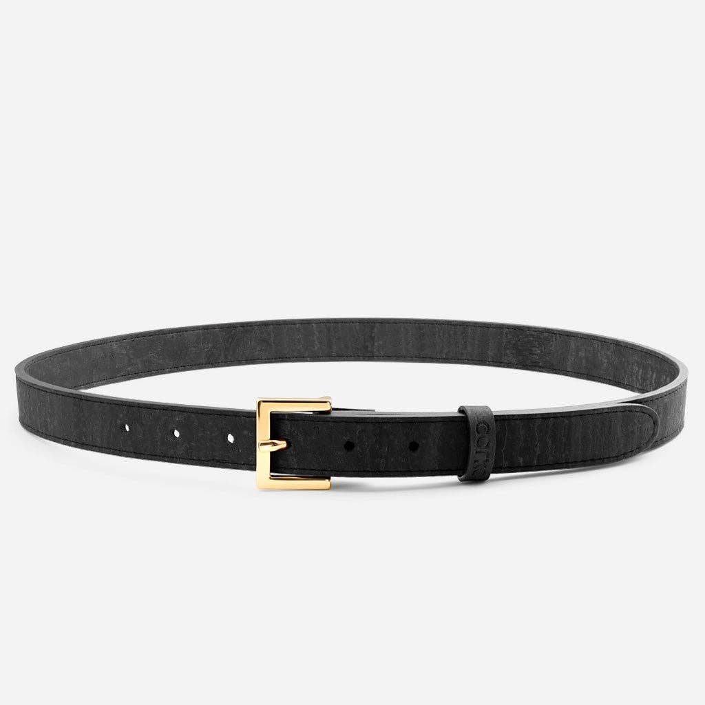 Corkor - Venta al por mayor Cinturón - Mujer - Cinturón de Corcho para Mujer 20mm (13/16") - Hebilla Dorada8