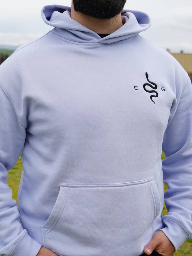 Sweat à capuche avec logo serpent pour la vente par Eternal Garden