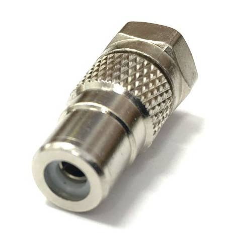 F-Plug Coaxial Adapter for wholesale by Old Skool