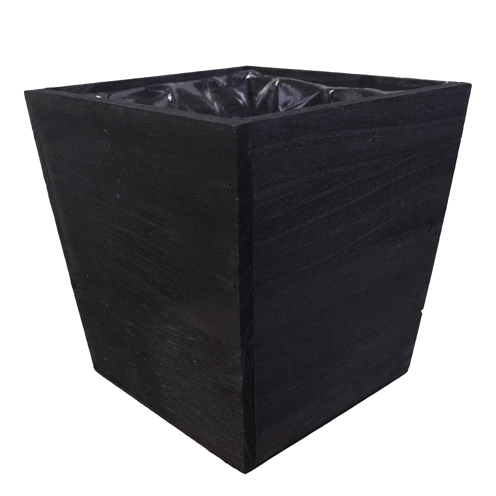 SWS BASKETS AND HOME DECOR - Vendita all'ingrosso Fioriere - Fioriere in legno con rivestimento accessori floreali 6,75x6,75"1