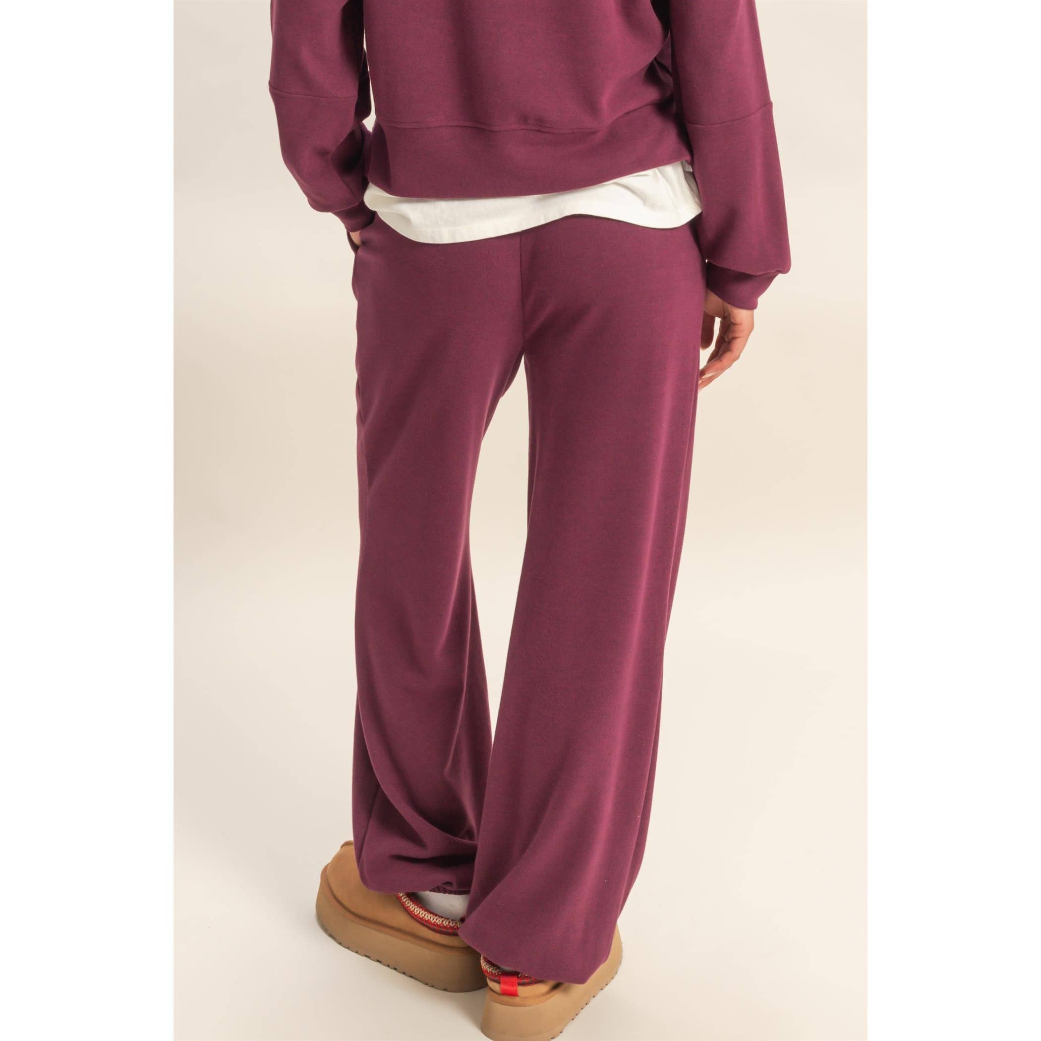 Double Zero - Vendita all'ingrosso Pantaloni sportivi/da jogging loungewear - Donna - Pantaloni jogger a costine morbide con coulisse e vestibilità comoda13