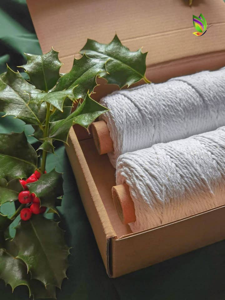 Doosje Lurex kerstgaren voor wholesale door Zaumi Loop
