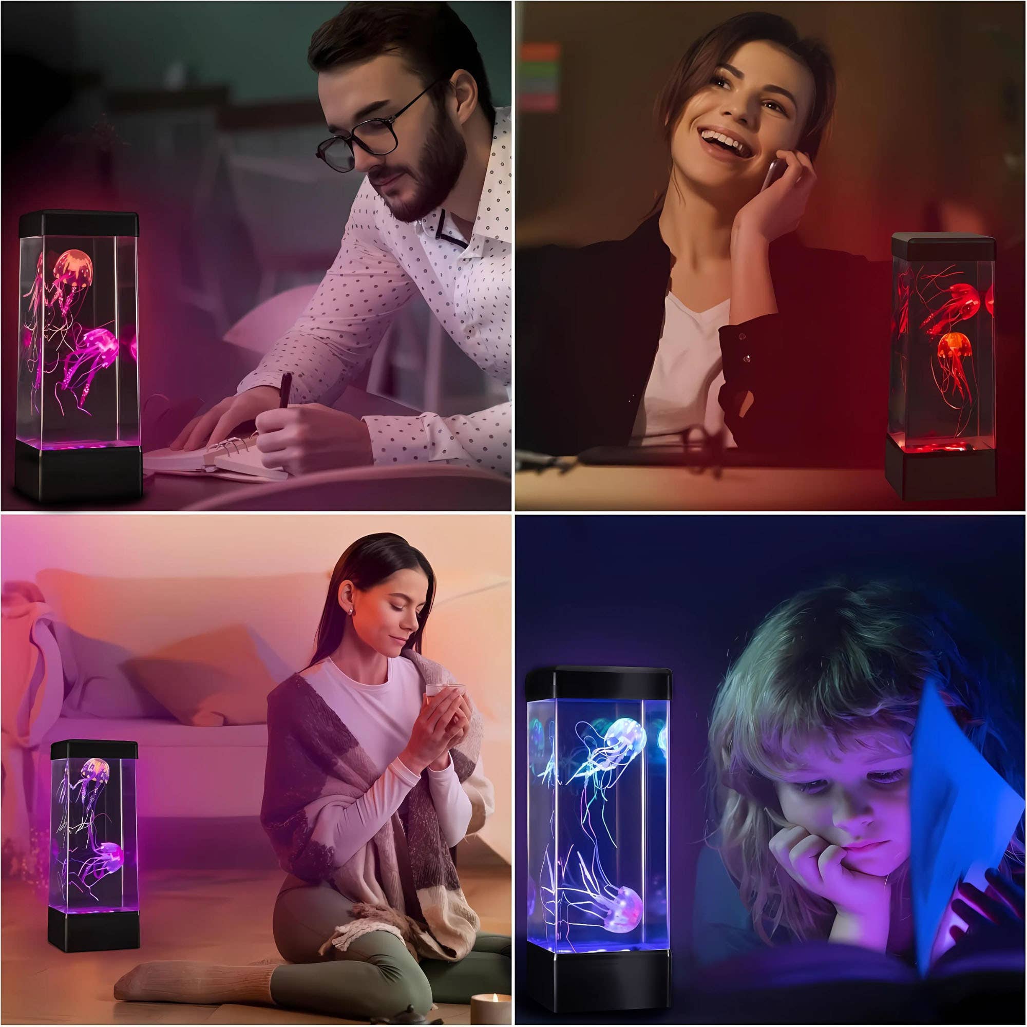 JINX LUMINOUS JELLYFISH - Wholesale Night Light - Jinx Luminous Jellyfish Mood Lamp16