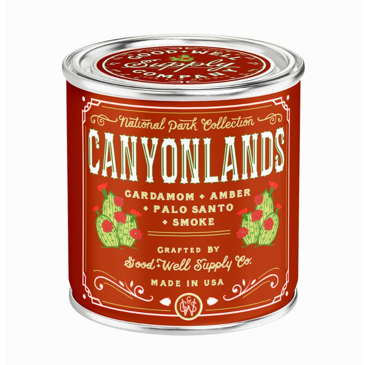 Canyonlands National Park Candle for wholesale by Good & Well Supply Co.