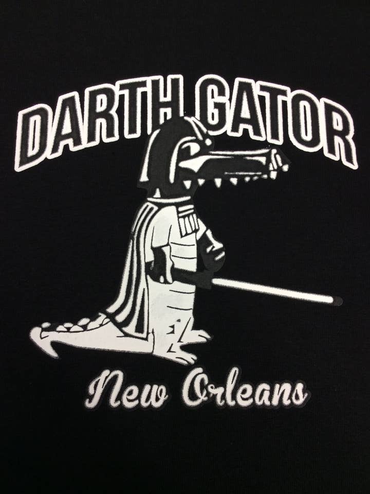 Camiseta Infantil Darth Gator (Con o sin Nueva Orleans) para venta al por mayor de Mardi Gras Creations