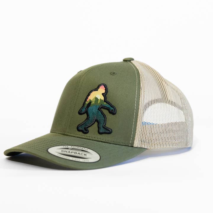 Squatchy - Vente Casquette de camionneur – unisexe - Casquette de camionneur Aventure Sasquatch3