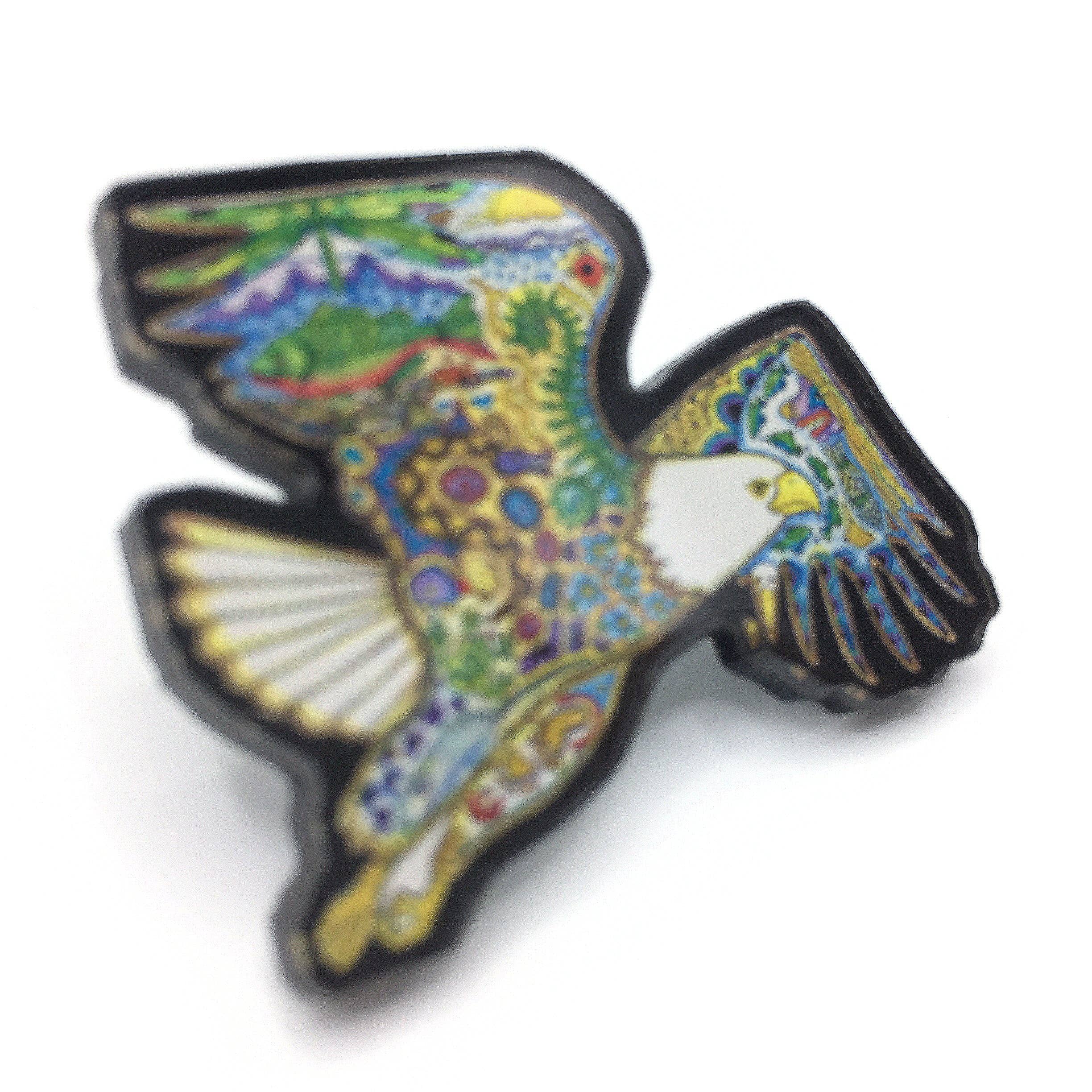 EarthArt International - Wholesale Magnet - Bald Eagle Magnets, Keychains and Pins2