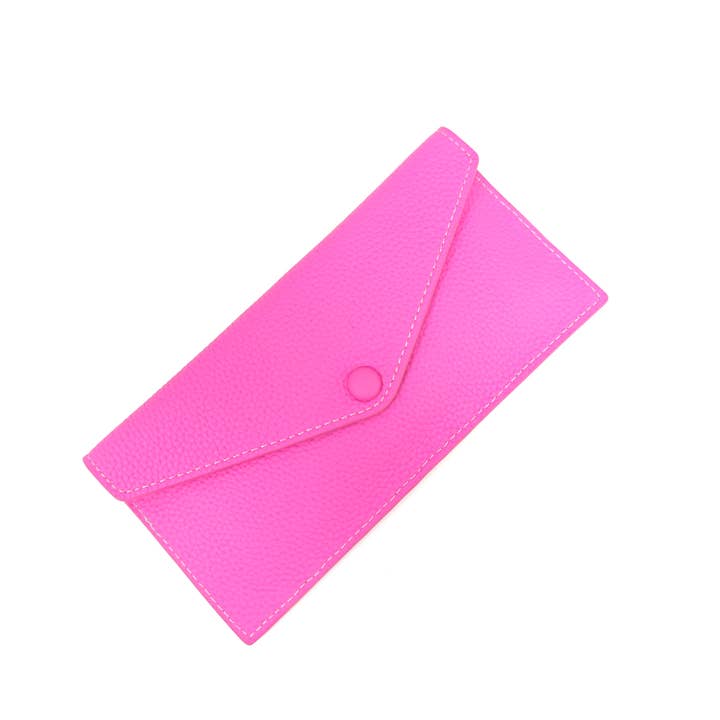 Superbia - Wholesale Card Holder - Women's - Genuine Leather Envelope Clutch Purse Cardholder23