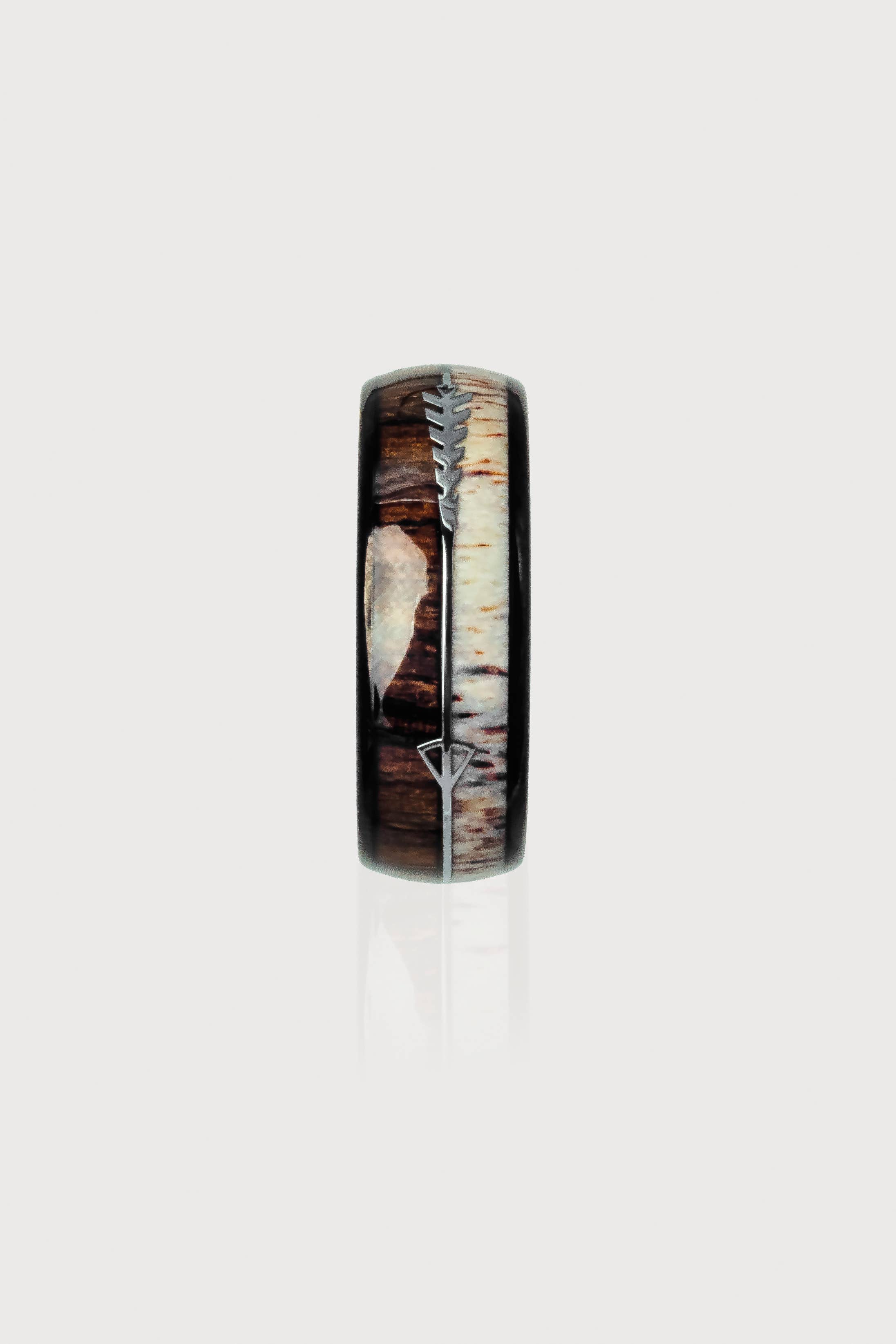 Wooden Element - Wholesale Band/Stacked Ring - Moonshine Ring1