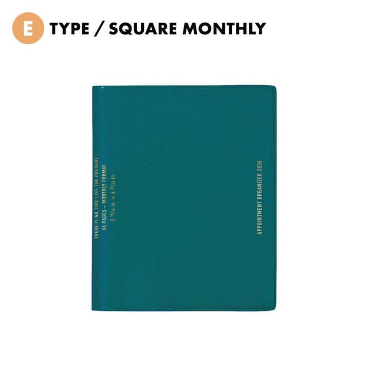 2026 Monthly Planner Houma Square for wholesale by Hightide USA