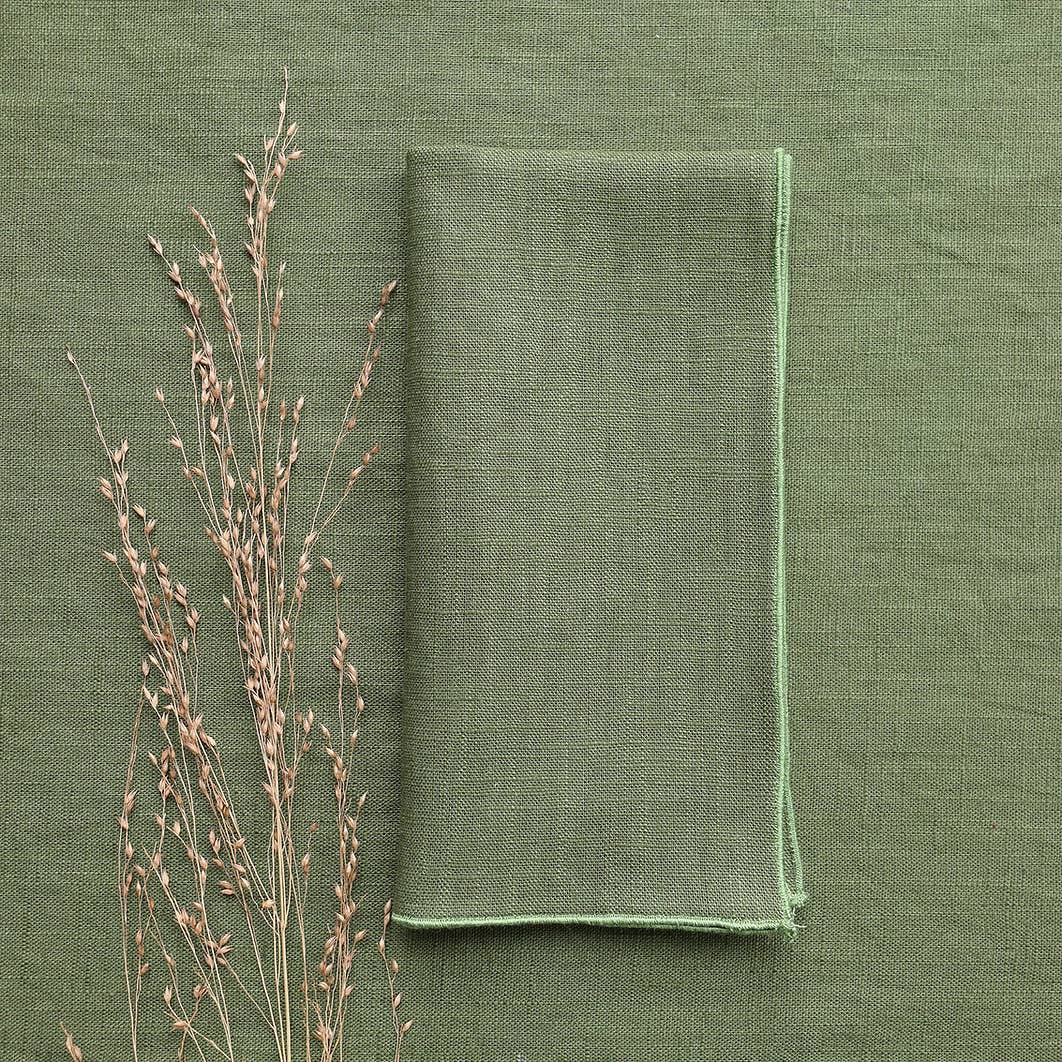 Giardino Segreto - Wholesale Dinner & Cloth Napkin - 100% linen napkin CORDONCINO1