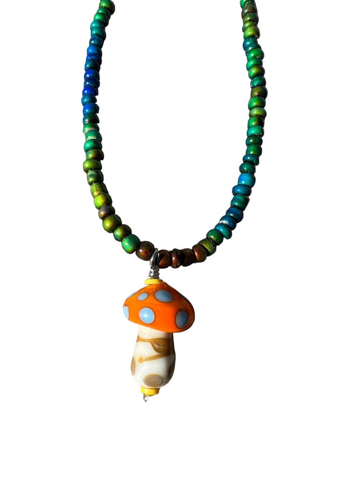 Magic Mushroom Mood Perlenkette für den Großhandel von Beadables