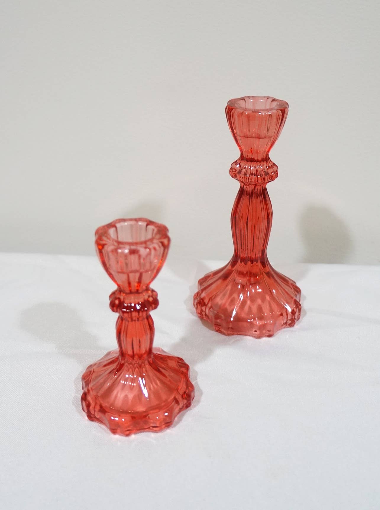 Sweet Home Deco - Wholesale Candle Holder - Glass Candlestick Holder, Taper Candle Stand, Tabletop Decor14