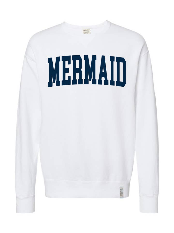 One Ocean Apparel Co.. - Wholesale Graphic Sweatshirt - Unisex - MERMAID Crewneck - CUSTOM COLORS2