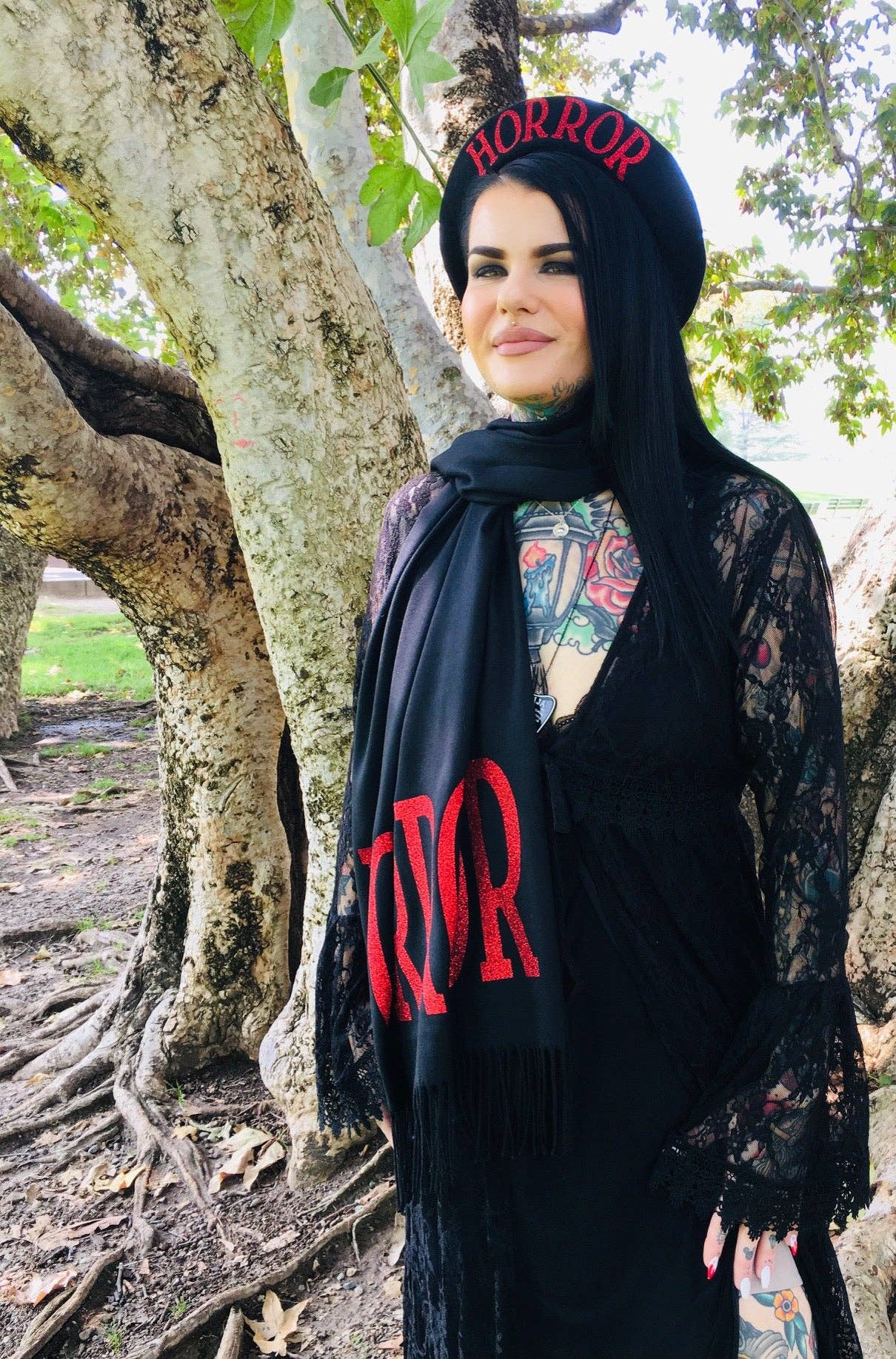 Witchwood Bags - Wholesale Baret - Dames - Veganistische baret - HORROR10