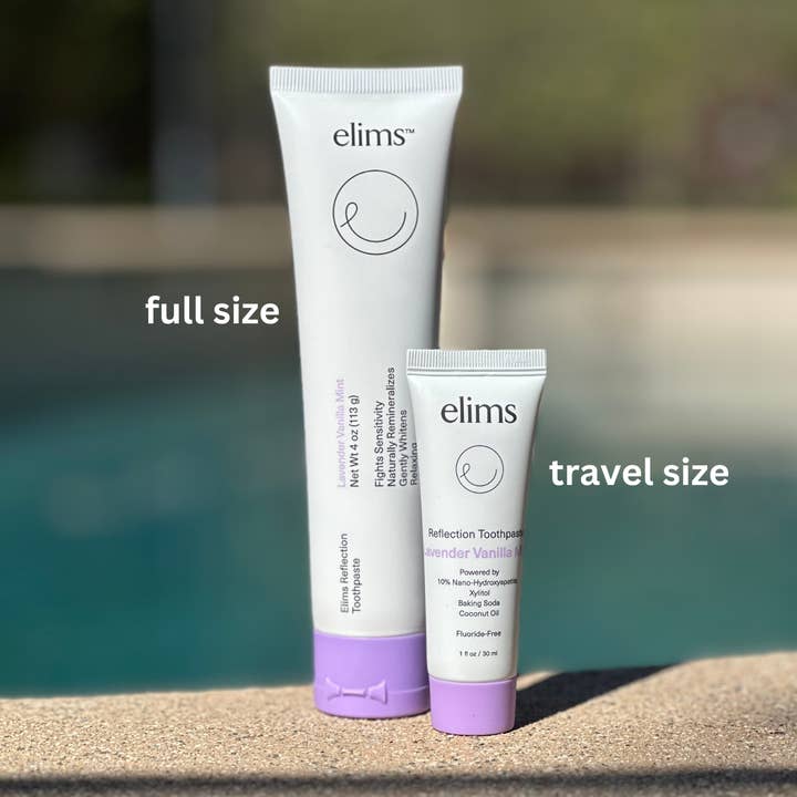 ELIMS - Wholesale Toothpaste - Travel Size Toothpaste in Lavender Vanilla Mint5