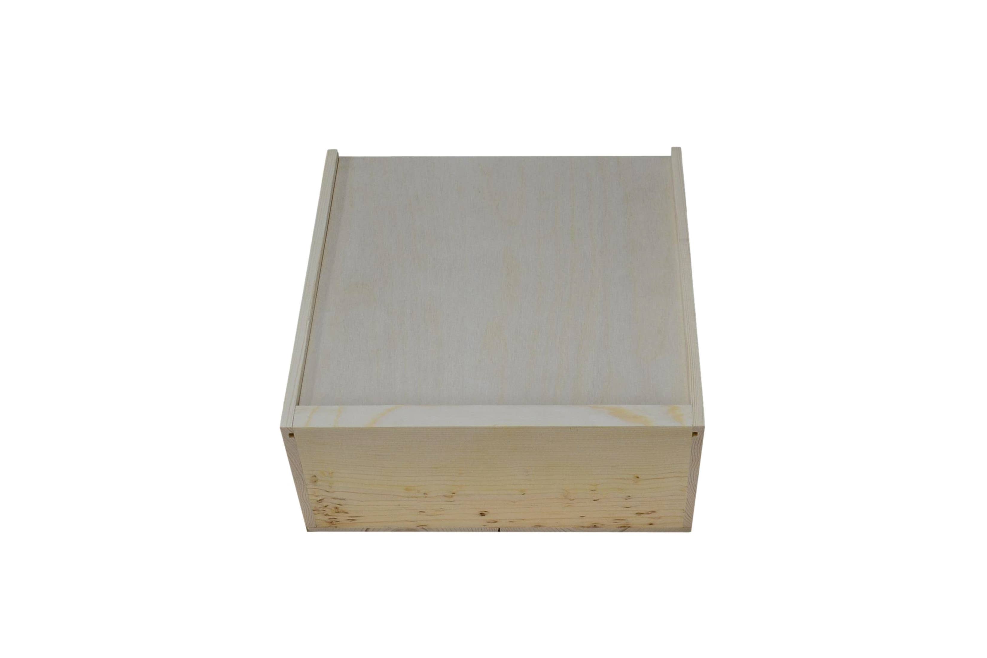 Six Sectional Wooden Box 8 Pack 7X5X2.5