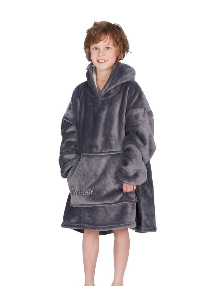 Snuggy - Wholesale Robe - Kids - Snuggy - Grey Kids0