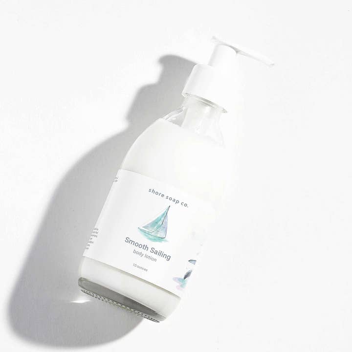 Smooth Sailing Lotion for wholesale by Shore Soap Co.