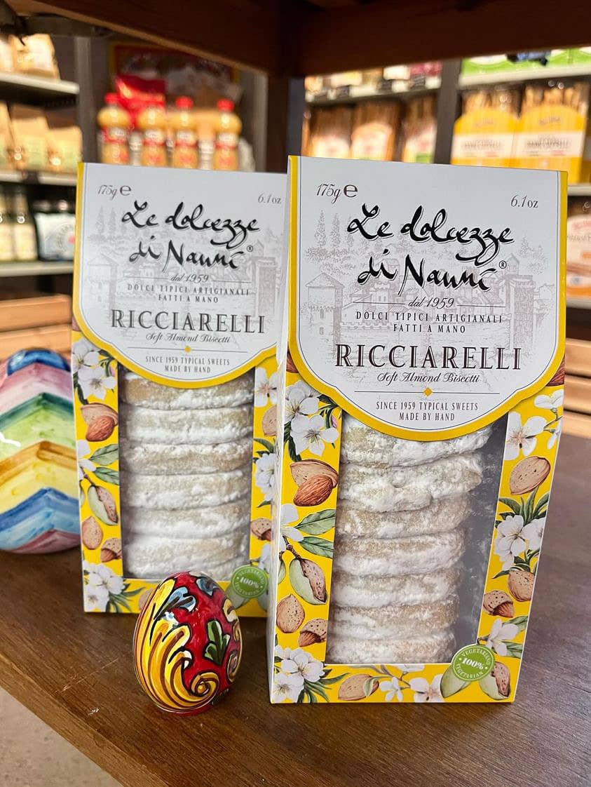 Le Dolcezze di Nanni - Venta al por mayor Galletas - 327 Ricciarelli, tarta blanda de almendras hecha en Italia1