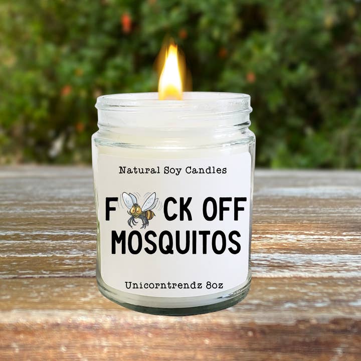 Citronella Candle, Mosquito Candle, Soy Candle Bug Repellent for wholesale by Unicorntrendz