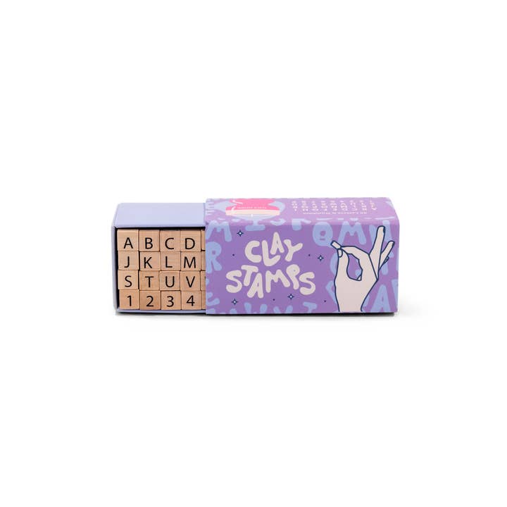 Sculpd US - Wholesale Craft Supplies - Alphabet Letter Stamps for Clay1