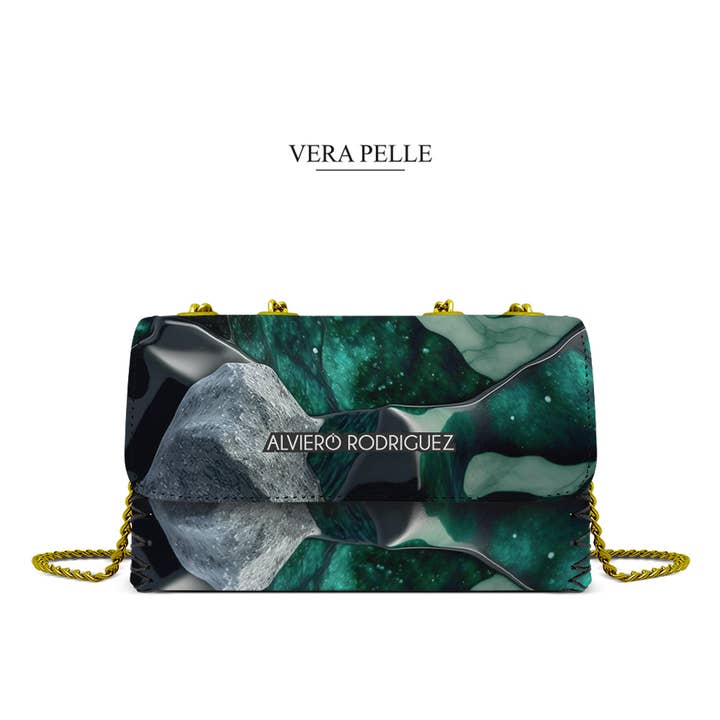 Alviero Rodriguez – wholesale Kuvertväska - Dam – Madame Green Marble väska