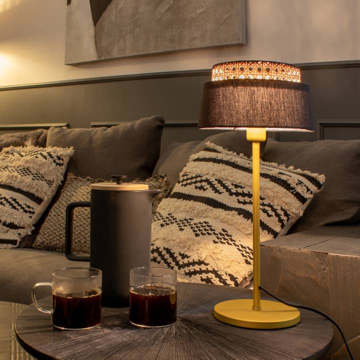 Ogo living - Wholesale French Press - Keygo 1.3l black matt porcelain French press6