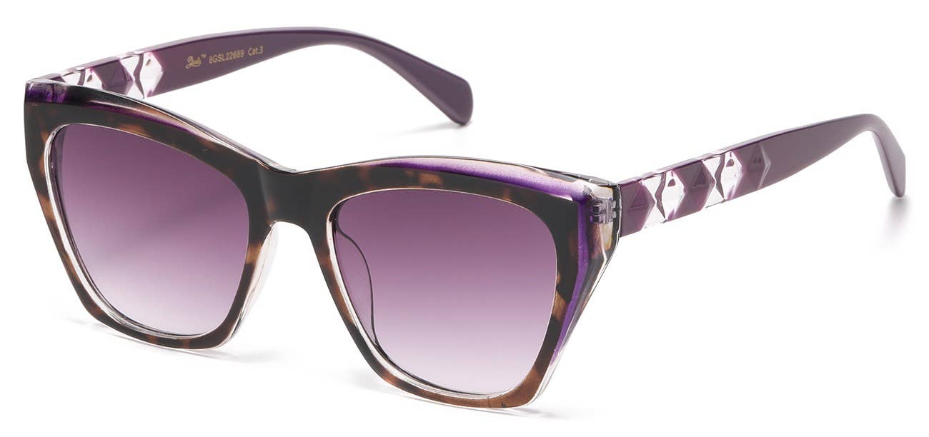 Sunrayzz Imports - Wholesale Sunglasses - Women's - Giselle Butterfly Frame Sunglasses gsl226894