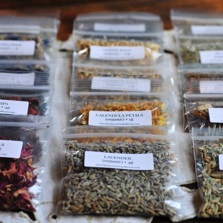 The Queen's TEApothecary - Wholesale DIY Drink Kit - DIY Immunity Tea Kit | Make your own herbal blends
