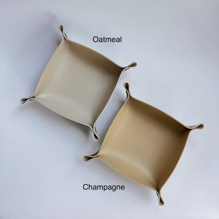 Zora Botanica - Wholesale Decorative Tray - Vegan Leather Tray7