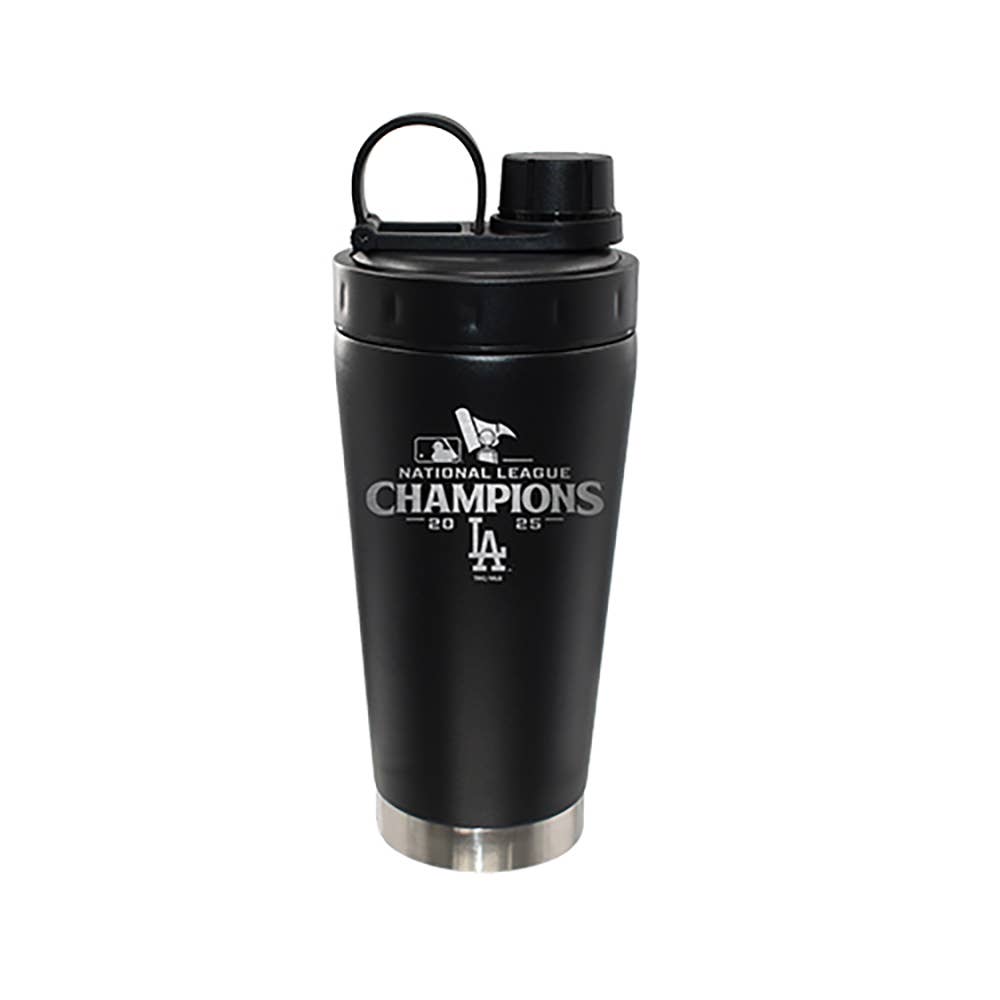 The Memory Company - Wholesale Insulated Mug/Tumbler - 2025 World Series Champ, LA Dodgers 22oz Etch Blender Bottle