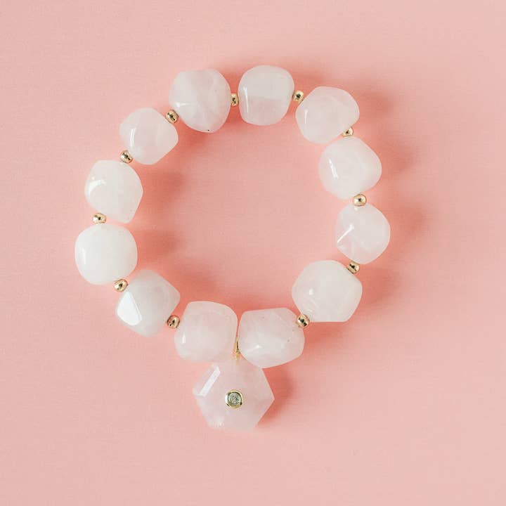 Singel Kärleksarmband - Hexagon för wholesale av MacRae & Co