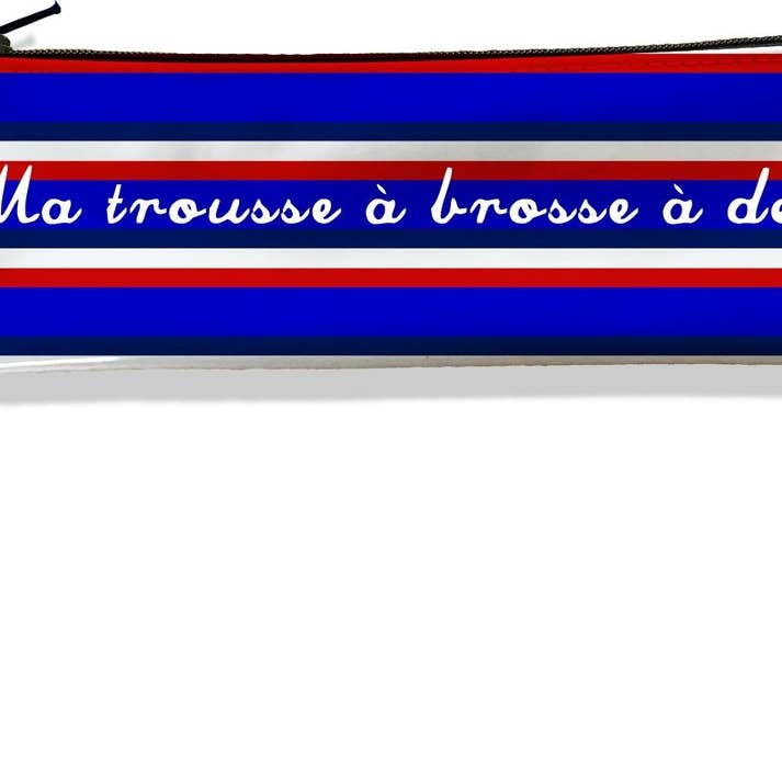 Kit de cepillos de dientes Blue Stripes para venta al por mayor de BISTRAKOO